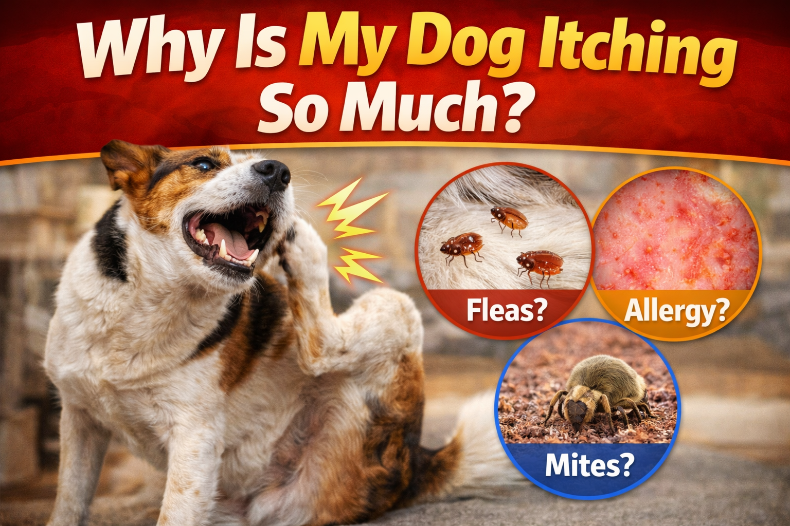 Why Is My Dog Itching So Much?